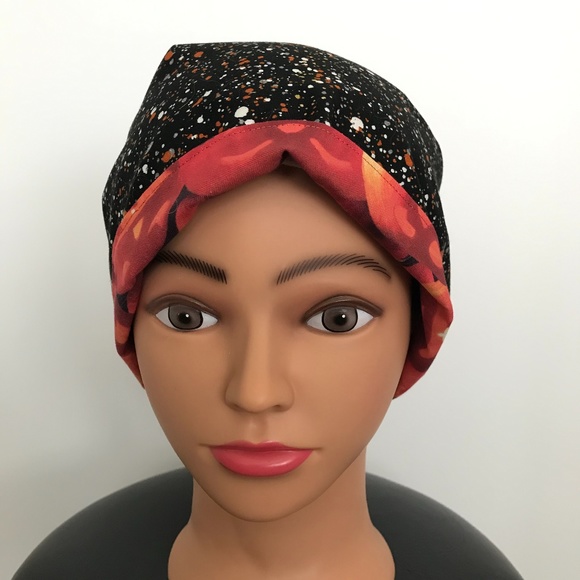 Scrub CAP/HAT *Reversible *Long Ties *Halloween - Picture 9 of 16